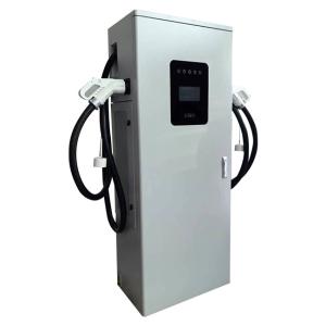 China GBT/CCS インターフェース標準 120KW スタンドタイプ LED スクリーン付き EV 充電ステーション wholesale