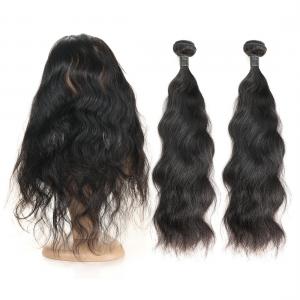 Authentic Smooth 360 Frontal Brazilian Curly 2 Bundles Human Virgin Hair