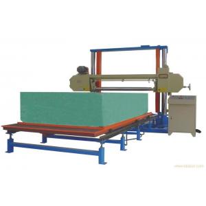 Horizontal Automatic Polyurethane / PU Foam Cutting Machine For Sponge Sheet