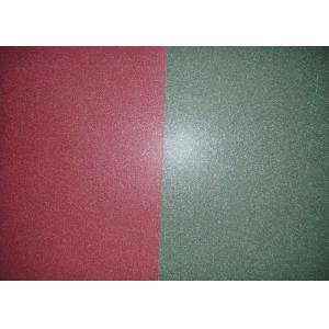 China Wrinkled / Matte Color Coated Roofing Sheets , PPGI Steel Sheet For Roofing External Wall supplier