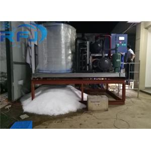 Shaved Flake Ice Machine , 380V/50Hz/3P Ice Block Machine 1 Year Warranty