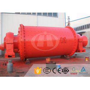 Wet And Dry Industrial Ball Mill Small Scale PLC Control Continuous Running