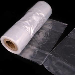 China 5-100mic LDPE Clear Flat Poly Bag Transparent Plastic Flat Bag On Roll for Shopping supplier