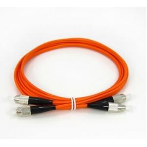 China FC To FC ( MM DX ) Fiber Optic Patch Cord PC , UPC And APC Polishing supplier