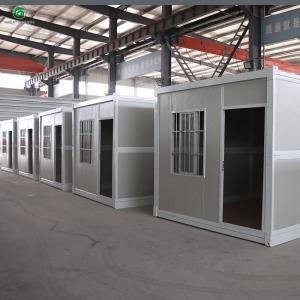 China Circuit Protector Prefab Folding Container House Site Office Building Stackable supplier