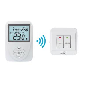 China 868 MHz Remote Control Programmable Room Thermostat For Temperature Control supplier