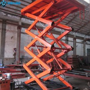 China Moderno Último diseño de plataforma de elevación con tijeras fijas de acero hecho a medida Aplicaciones de trabajo pesado wholesale