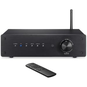 China 200 Watts RMS Bluetooth 5.0 Class D Amplifier with 2.1 Channel Output for Home Theater supplier