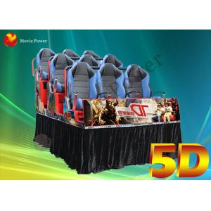 China Professional Motion / Dynamic Hydraulic Seats 5D Movie Theater 220V 2.25KW supplier