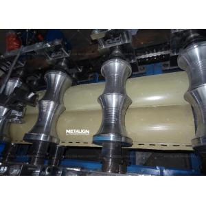 China Máquina de Conformado de Rodillos Personalizada y Eficiente para Revestimiento de Acero Galvanizado con Punzonado de Orificios Ovalados wholesale