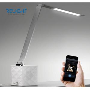 China Eye-protected Bluetooth Speaker Foldable Aluminum Alloy 8 W LED Desk Lamp with Touch Dimmable Brightness Long Lifespan supplier