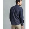 High quality casual man blue jean shirts men collar stylish jean shirt fashion