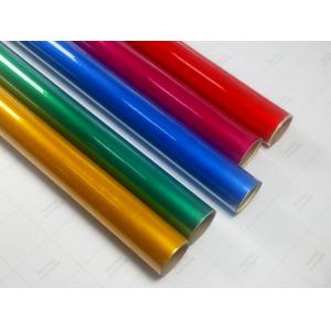 Retro Red Green Blue Engineer Grade Reflective Sheeting For Reflective Traffic Signs Vinyl