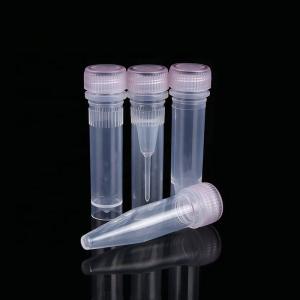 China 1.5ml Conical Bottom Microcentrifuge Tube Sample Tube With Screw Hat supplier