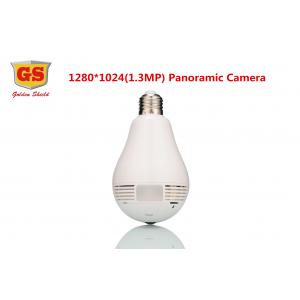 China Fisheye 360 Degree Home Wireless Security Cameras Panoramic WIFI P2P Network IP Camera Bulb Light supplier