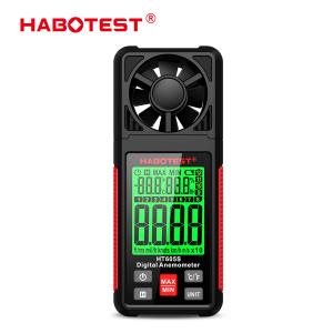 China HT605S Digital Anemometer Air Flow Wind Speed Meter LCD Backlight Professional 3 in 1 Thermometer Hygrometer Anemometer on sale