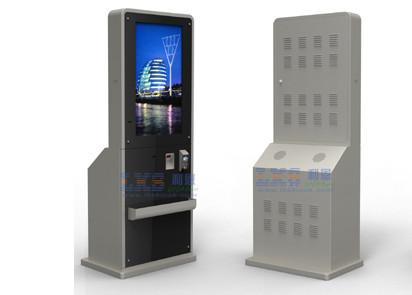 55 Inches Interactive Internet Touch Screen Information Kiosk Self Service For