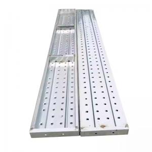 Galvanized Steel Scaffolding Planks with Hooks, Guangzhou Manufacturer Galvanized Metal Construction