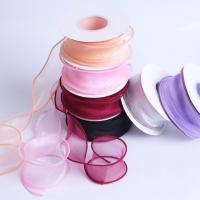 China Fishtail Ribbon Gauze Ribbon DIY Material Flower Packaging Satin Ribbon on sale