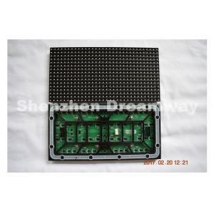 China Front Service Outdoor p10 rgb led display module 1/2 Scan MBI5124 IC supplier