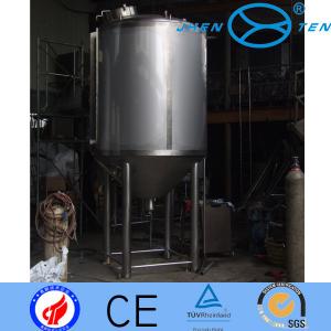 Hygienic Stainless Fermentation Tank Three Layer With Coil Jacket