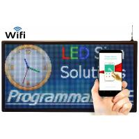 China P6RGB Full Color LED Sign , WiFi Support Outdoor Digital Advertising Sign Board on sale