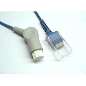 China cable de extensión gris del alambre Spo2 de los 2.4M alrededor de Pin 10 al conector DB9 supplier