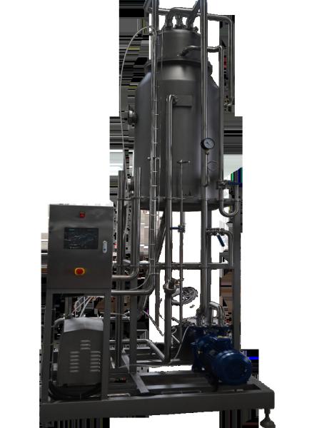 Full Automatic 2000L/H Fruit Vacuum Deaerator For Fruit Jam Processing In Multiple Voltages