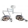 China 2800mm Low Ceiling Led Operation Theatre Lights Double Dome With Camera wholesale