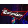 China Handmade Budweiser neon light signs for business home bars and game rooms wholesale