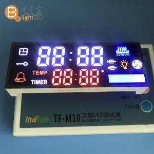 China Multicolour Custom LED Display Wide Viewing Angle For Oven Timer Control Panel supplier