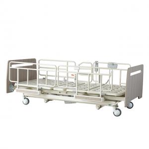 China 2 ABS Crank Wooden Electric Homecare Bed Anti Winding For Patient supplier