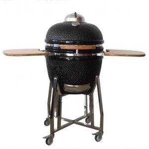 China Garden Outdoor 22 Inch  Ceramic Kamado Charcoal Grill supplier