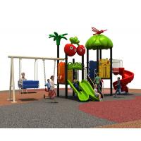 China ODM Kids Plastic Playground Equipment , Daycare Outdoor Playground Equipment on sale