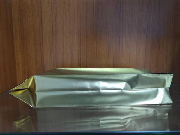 Bespoke Aluminium Foil Stand Up Coffee Bags Lightweight Strong Sealing Side