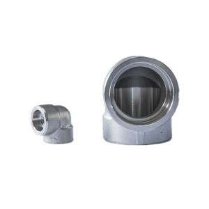 China 3000lb Forged Pipe Fittings Socket Welding Thread Tee Elbow supplier