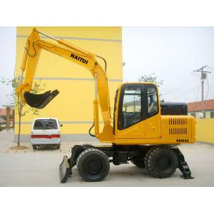 China FEW85 wheel excavator /construction machinery/Heavy Machines/earthmoving equipment supplier