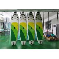 China Customized Green And Yellow Inflatable SUP Board Stand Up Paddleboard on sale