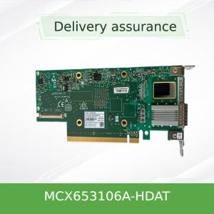 China ConnectX-6 MCX653106A-HDAT VPI Mellanox Network Card 200Gb/S InfiniBand And Ethernet Adapter wholesale