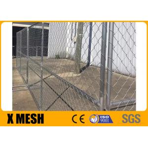 6ft High By 10 Ft Wide Chain Link Mesh Fencing Astm Standard For Perimeter Patrol