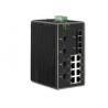 Black Fiber Optical Network Series L2000IN Series Industrial Edition Managed