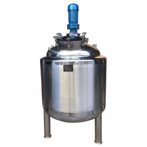 800 Liter Mixer Reactor Industrial Liquid Glue Stirred Tank Reactor