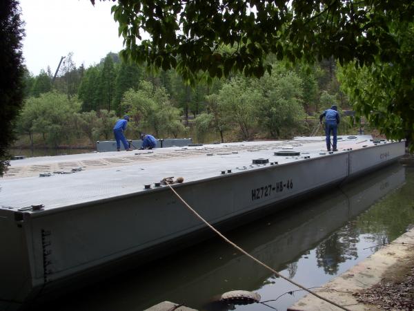 Pontoon Floating Water Bridge L12m Multi Function Engineering