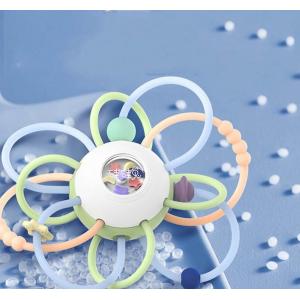 Newborn Baby Manhattan Silicone Hand Grab Ball Toy Soft Silicone Dental Glue Soundmaking Preschool Soothing Device