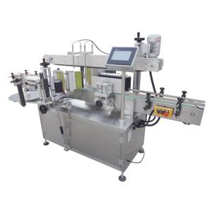 2.0KW Flat Square Round Bottles Automatic Sticker Labeling Machine Double Sided Marking