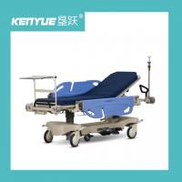 China Long Life Hospital Patient Emergency Stretcher Trolley Blue Color on sale