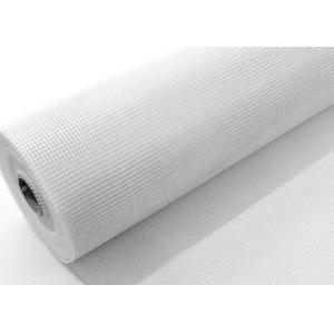 White 60g-300g 4x4mesh Fiberglass Wire Mesh Plain / Twill Woven