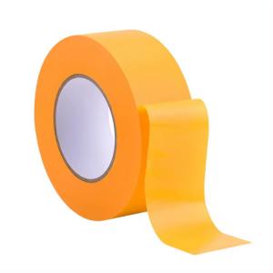 Washi Paper Orange Masking Tape Car Painting No-Trace Adhesive Tape Walls Paint Protection