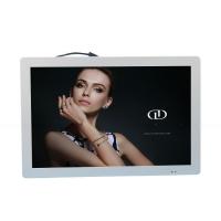 China Metal 15.6 Inch Bus TV LCD LED Monitor For Advertising Video Signage Display 12V 24V on sale