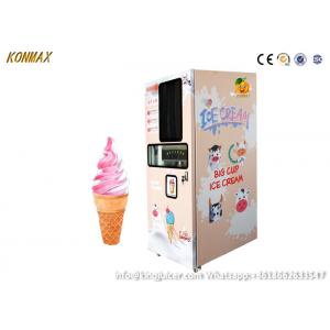 Distributeur automatique mou de service de 59 saveurs, distributeur automatique de crème glacée de robot
